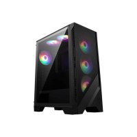 MSI MAG FORGE 120A AIRFLOW - Mid tower - ATX - Seitenteil mit Fenster (gehärtetes Glas)