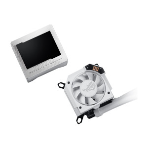 ASUS ROG Ryujin III 360 ARGB - White Edition - Prozessor-Flüssigkeitskühlsystem - (für: AM4, LGA1200, LGA1700, AM5, LGA115x Socket)