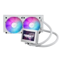 ASUS ROG RYUJIN III 240 ARGB - White Edition - Liquid processor cooling system - Cooler size: 240 mm - (for: AM4, LGA1200, LGA1700, AM5, LGA115x Socket)