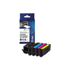 freecolor cartridge Canon PGI-580XXL black+CLI-581XXL...