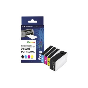 freecolor cartridge Canon PGI-1500XL Multipack BK/C/M/Y...