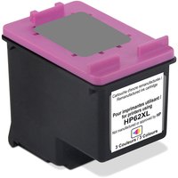 freecolor Patrone HP 62XL color BK/C/M/Y remanufactured - Wiederaufbereitet - Kompatibel