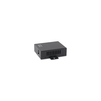 LevelOne 1-Port RJ-45 Gigabit PoE Repeater. Netzstandard: IEEE 802.3, IEEE 802.3af, IEEE 802.3at, IEEE 802.3u, IEEE 802.3x. Produktfarbe: Schwarz, Maximaler Arbeitsabstand: 100 m, Ursprungsland: China. Breite: 84 mm, Tiefe: 65 mm, Höhe: 24 mm. Verpackungs