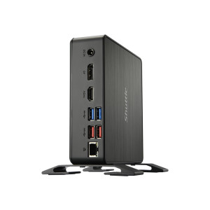 Shuttle XPC nano NC40U - Barebone - Mini-PC - 1 x Celeron 7305 / 1.1 GHz