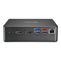 Shuttle XPC nano NC40U - Barebone - Mini-PC - 1 x Celeron 7305 / 1.1 GHz