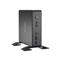 Shuttle XPC nano NC40U - Barebone - Mini-PC - 1 x Celeron 7305 / 1.1 GHz