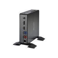 Shuttle XPC nano NC40U - Barebone - Mini-PC - 1 x Celeron 7305 / 1.1 GHz