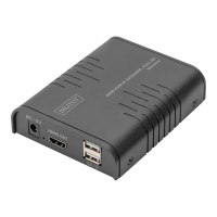 DIGITUS HDMI KVM IP Extender Receiver, Full HD