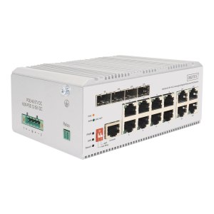 DIGITUS 8 Port Gigabit Ethernet Netzwerk PoE Switch,...