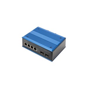 DIGITUS industrial 4+2-port Gigabit Ethernet switch