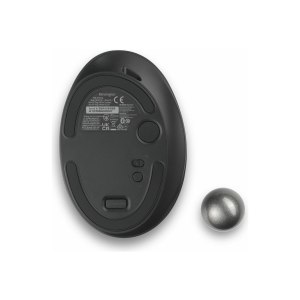 Kensington Pro Fit Ergo TB550 Trackball - Trackball - ergonomisch - optisch - 9 Tasten - kabellos - 2.4 GHz, Bluetooth - kabelloser Empfänger (USB)