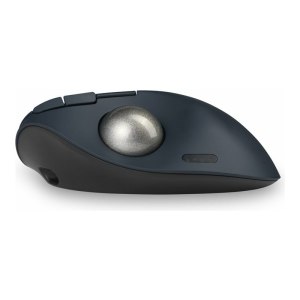 Kensington Pro Fit Ergo TB550 Trackball - Trackball - ergonomisch - optisch - 9 Tasten - kabellos - 2.4 GHz, Bluetooth - kabelloser Empfänger (USB)