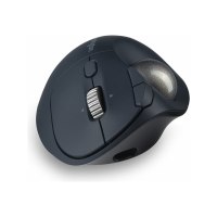 Kensington Pro Fit Ergo TB550 Trackball - Trackball - ergonomisch - optisch - 9 Tasten - kabellos - 2.4 GHz, Bluetooth - kabelloser Empfänger (USB)