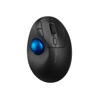 Kensington Pro Fit Ergo TB450 - Trackball - ergonomisch - optisch - 7 Tasten - kabellos - 2.4 GHz, Bluetooth - kabelloser Empfänger (USB)