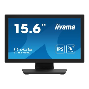 Iiyama ProLite T1634MC-B1S - LED monitor - 39.6 cm (15.6")