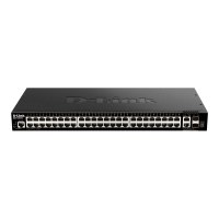 D-Link DGS 1520-52 - Switch - L3 - Smart - 48 x 10/100/1000 + 2 x 10 Gigabit Ethernet + 2 x 10 Gigabit SFP+