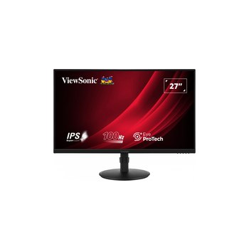 ViewSonic VG2708A-MHD - LED-Monitor - 68.6 cm (27") - 1920 x 1080 Full HD (1080p) @ 100 Hz - IPS - 250 cd/m² - 1300:1 - 5 ms - HDMI, VGA, DisplayPort - Lautsprecher