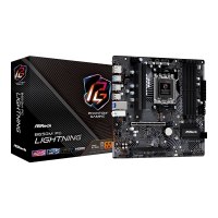 ASRock B650M PG Lightning - Motherboard - micro ATX - Socket AM5 - AMD B650 Chipsatz - USB 3.2 Gen 1, USB 3.2 Gen 2, USB-C 3.2 Gen2, USB-C 3.2 Gen 1 - 2.5 Gigabit LAN - Onboard-Grafik (CPU erforderlich)