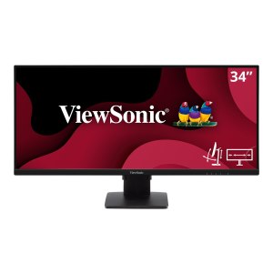 ViewSonic VA3456-MHDJ - LED-Monitor - 86.4 cm (34") (34.1" sichtbar) - 3440 x 1440 UWQHD @ 75 Hz - IPS - 400 cd/m² - 1000:1 - HDR10 - 4 ms - 2xHDMI, DisplayPort - Lautsprecher