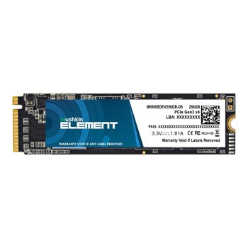 Mushkin ELEMENT - SSD - 256 GB - interno - M.2 2280 - PCIe 3.0 x4 (NVMe)