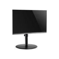 LogiLink - Aufstellung - neigbar - für Monitor / Curved-Monitor - Kunststoff, Stahl - Schwarz - Bildschirmgröße: 43.2-81.3 cm (17"-32") - Schreibtisch