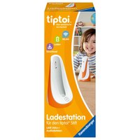 tiptoi Ladestation für Stift. Aufladetyp: Drinnen, Aufladekompatibilität: Eingabestift. Produktfarbe: Orange, Weiß