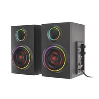 natec SPEAKERS 2.0 HELIUM 300 BT BLACK ARGB - Lautsprecher