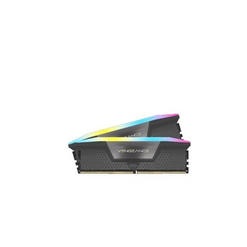 CORSAIR Vengeance RGB - DDR5 - Kit - 32 GB: 2 x 16 GB - DIMM 288-PIN - 5600 MHz / PC5-44800 - CL40 - 1.25 V - Schwarz