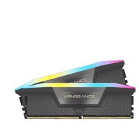 CORSAIR Vengeance RGB - DDR5 - Kit - 32 GB: 2 x 16 GB - DIMM 288-PIN - 5600 MHz / PC5-44800 - CL40 - 1.25 V - Schwarz