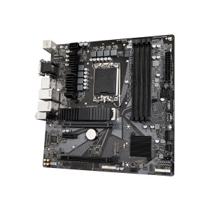 Gigabyte Q670M D3H - Motherboard - micro ATX - LGA1700-Sockel - Q670 Chipsatz - USB-C 3.2 Gen2, USB-C 3.2 Gen 1, USB 3.2 Gen 1 - 2.5 Gigabit LAN - Onboard-Grafik (CPU erforderlich)