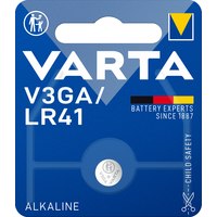 Varta 24261 101 401. Akku-/Batterietyp: Einwegbatterie, Batteriegröße(n): LR41, Akku-/Batterietechnologie: Alkali. Verpackungsart: Sichtverpackung