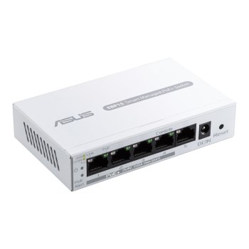 ASUS ExpertWiFi EBP15 - Switch - managed - 5 x 10/100/1000 - Desktop - PoE+ (60 W)