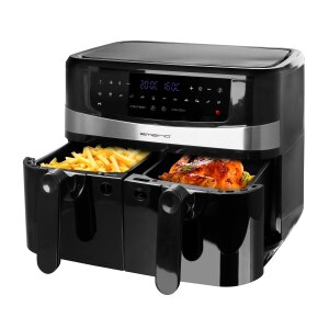 Emerio Friggitrice ad aria calda Smart Fryer 4.5+4.5L...