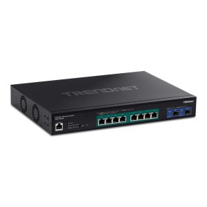 TRENDnet TPE 3102WS - Switch - L3 - Smart - 8 x 100/1000/2.5G (PoE+)