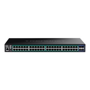 TRENDnet TPE-3524SF - Switch - 52 porte, Web - L2+ -...