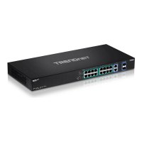 TRENDnet TPE TG182F - Switch - 16 x 10/100/1000 (PoE+)