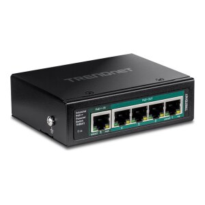 TRENDnet TI-B541 Switch - industriale con PoE Pass-Through