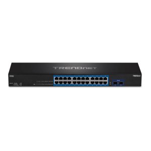 TRENDnet TEG 30262 - Switch - 24 x 10/100/1000 + 2 x 10 Gigabit SFP+