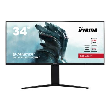 Iiyama G-MASTER Red Eagle GCB3480WQSU-B1 - LED-Monitor - gebogen - 86.4 cm (34")