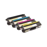 Peach Combi-Pack - confezione da 4 - nero, giallo, ciano, magenta - compatibile - rigenerata - cartuccia toner (alternativa a: Brother TN328BK, Brother TN328C, Brother TN328M, Brother TN328Y)