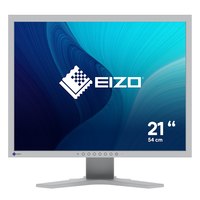 EIZO FlexScan S2134 - LED-Monitor - 54 cm (21.3") - 1600 x 1200 @ 60 Hz - IPS - 500 cd/m² - 1600:1 - 6 ms - DVI-D, VGA, DisplayPort - Hellgrau