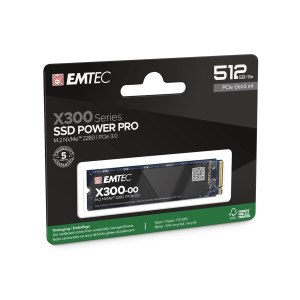 EMTEC Power Pro X300 - SSD - 512 GB - intern - M.2 2280 -...