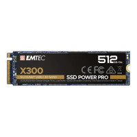 EMTEC Power Pro X300 - SSD - 512 GB - intern - M.2 2280 - PCIe 3.0 x4 (NVMe)