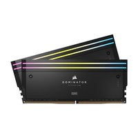 CORSAIR Dominator Titanium RGB - DDR5 - Kit - 96 GB: 2 x 48 GB - DIMM 288-PIN - 6600 MHz - CL32 - 1.4 V - ungepuffert - Schwarz