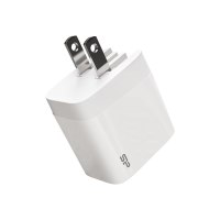 Silicon Power Boost Charger QM16 - Netzteil - 20 Watt - 3.1 A - PD, QC 3.0 - 2 Ausgabeanschlussstellen (USB, 24 pin USB-C)