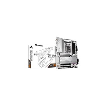 Gigabyte B650 AORUS ELITE AX ICE - Motherboard - ATX - Socket AM5 - AMD B650 Chipsatz - USB 3.2 Gen 1, USB 3.2 Gen 2, USB-C 3.2 Gen2, USB-C 3.2 Gen 2x2 - 2.5 Gigabit LAN, Bluetooth, Wi-Fi - Onboard-Grafik (CPU erforderlich) - HD Audio (8-Kanal)