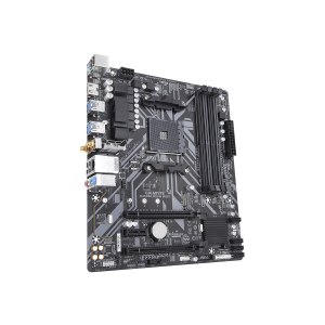 Gigabyte B450M DS3H WIFI - 1.0 - Motherboard - micro ATX - Socket AM4 - AMD B450 Chipsatz - USB 3.1 Gen 1 - Bluetooth, Gigabit LAN, Wi-Fi - Onboard-Grafik (CPU erforderlich)