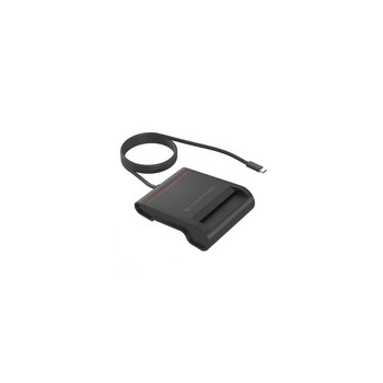 Conceptronic Smart ID Card USB 2.0 SCR01BC schwarz - Card-Reader