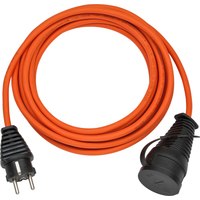 Brennenstuhl 1169960 Strom Verlängerungskabel Orange Schwarz 40 mÖlbestaendig