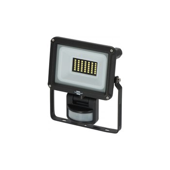 Brennenstuhl LED Strahler JARO 3060 P (LED Fluter zur Wandmontage für außen IP65, 20W, 2300lm, 6500K, mit Bewegungsmelder). Produktfarbe: Schwarz, Internationale Schutzart (IP-Code): IP65, Gehäusematerial: Metall. Gesamtleistung: 20 W, Lampentechnologie: